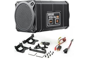 PYFORE ESS Dual Engine Sound Simulator System for Axial SCX10/SCX10 II Traxxas TRX4 Axial Wraith (Dual+Engine)