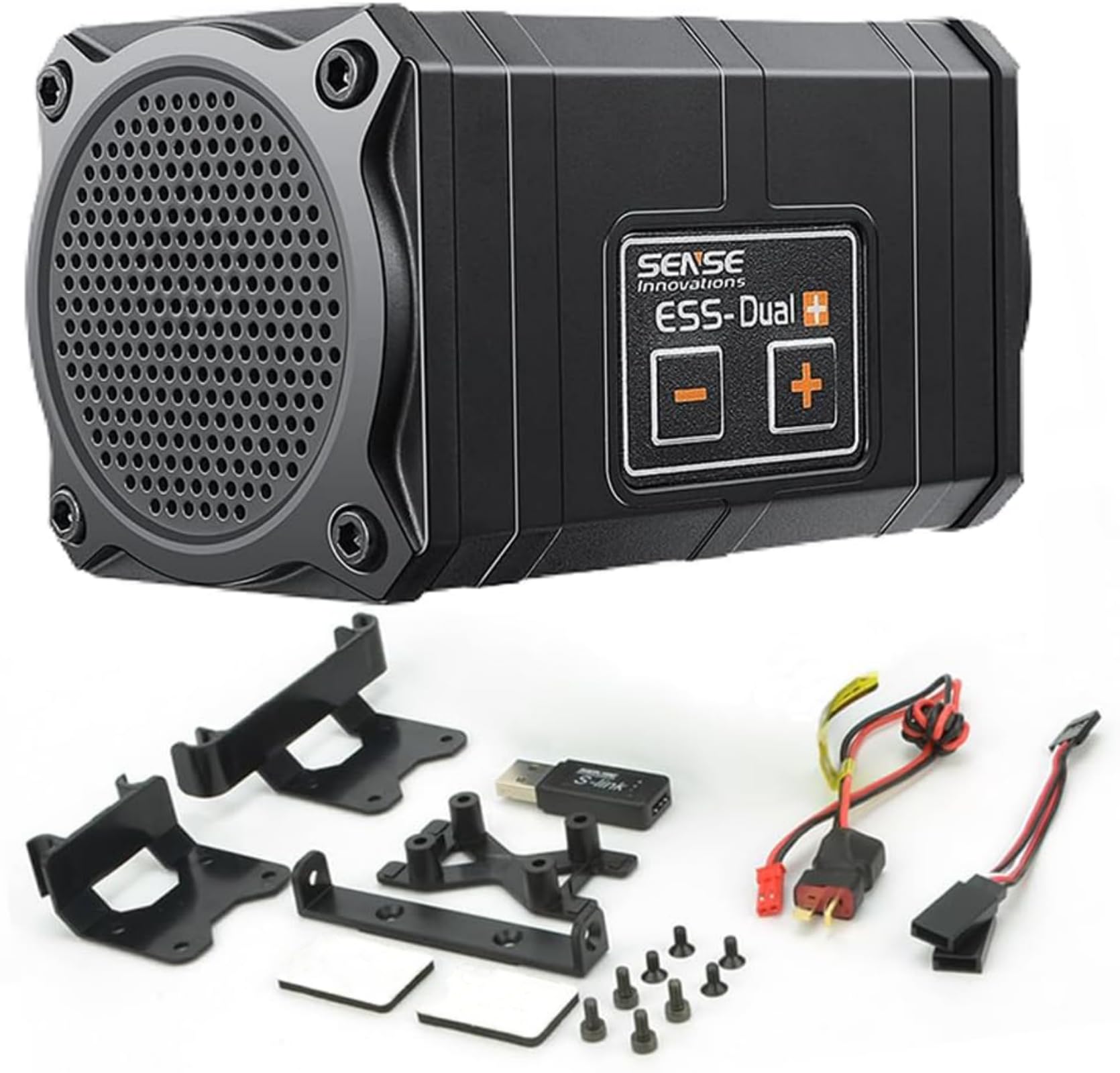 Photo 1 of ESS Dual Engine Sound Simulator System for Axial SCX10/SCX10 II Traxxas TRX4 Axial Wraith (Dual+Engine)