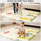 Hibtn Baby Play Mat 150x180cm Foldable Reversible Waterproof Foam view 7