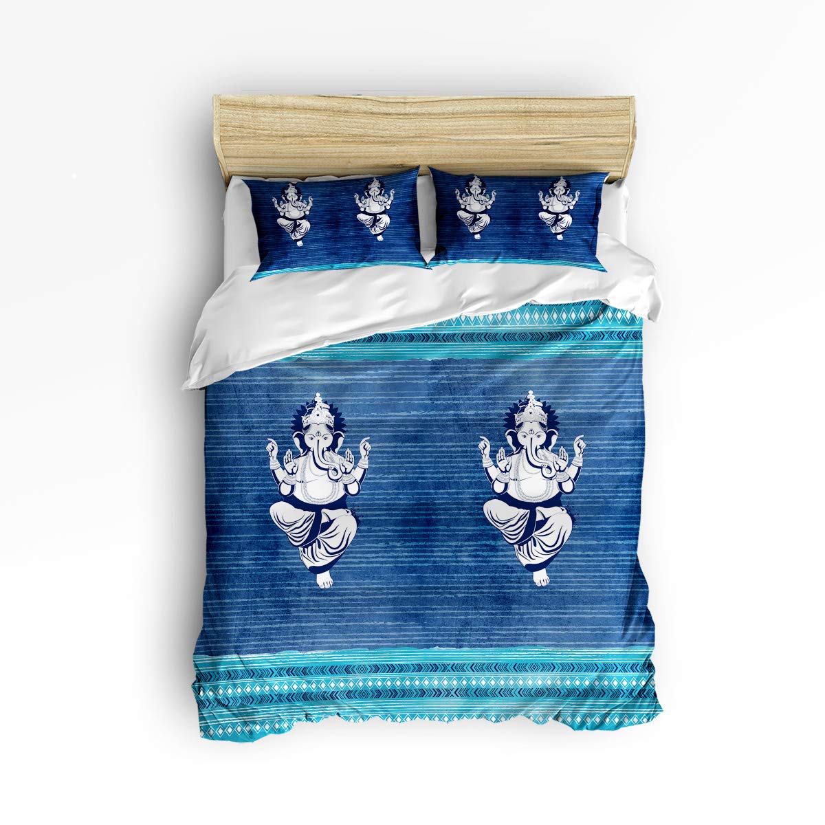 Amazon Com Indian Bohemian Elephant 3 Pieces Luxury Duvet