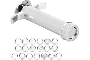 Clay Extruder Tool Set with 19 Tip Molds, Multifunction Sculpture Modelling Press for Crafts