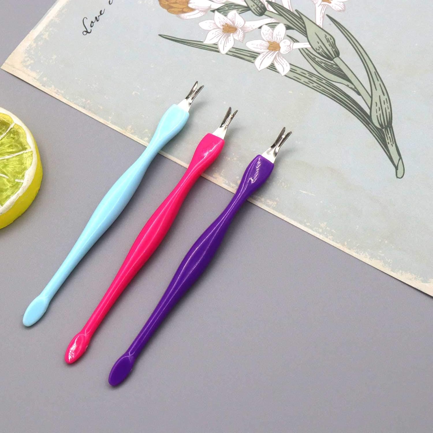 POPMISOLER180-Pcs Professional Nail Art Tools Set, Include Double Head Rubber Nail Cuticle Trimmer Pusher, Stainless Steel Dead Skin Callus Removal Fork, 15 Color Practical Nail Art Tools for Men, Women : Beauty