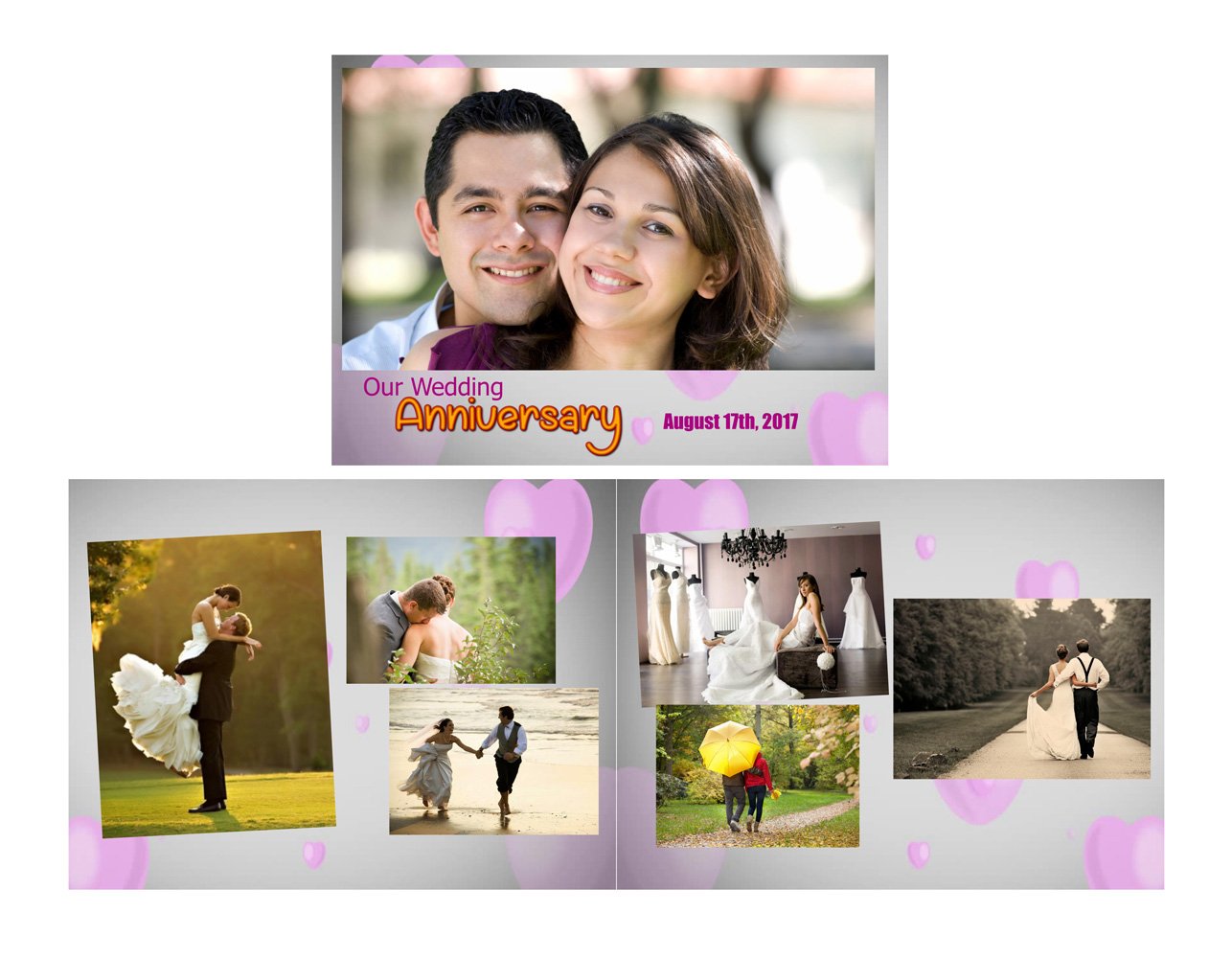 Buy Customized Wedding Anniversary Flip Photo Book Album 6 X 8 Print Your 40 Pictures 2 Pictures Per Page On 20 Pages Online At Low Prices In India Amazon In