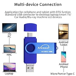 AVOMOCO 3.1 512GB 3 in1 High Speed Photo Backup