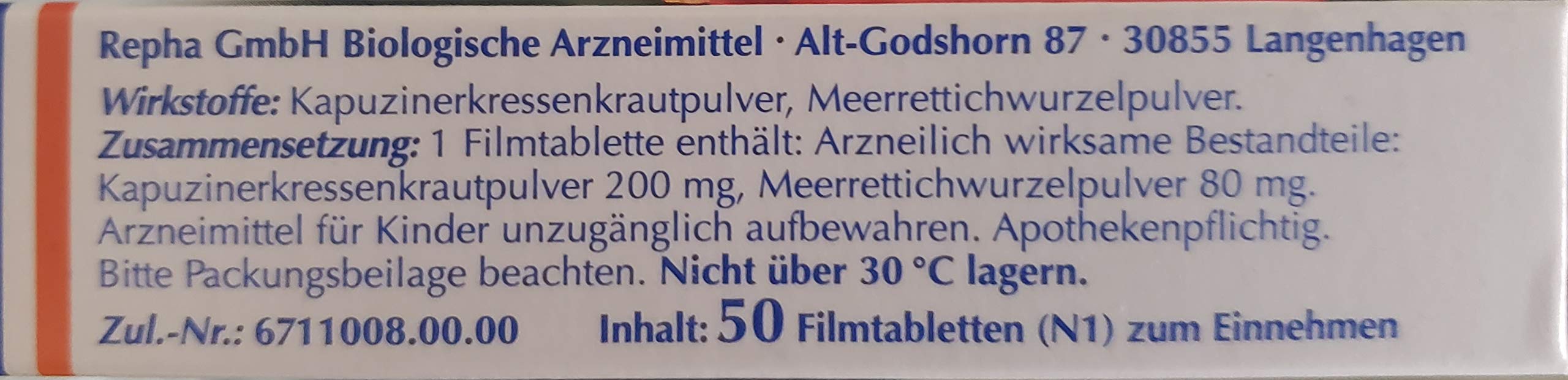 Angocin Anti-Infek N 50 Tablets Made in Germany