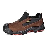 Men's Slip On Work Shoes Low Height Composite Toe
