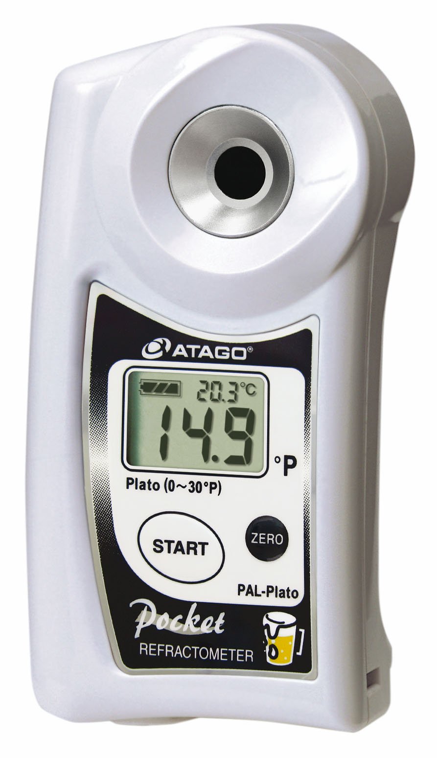 ATAGO PAL-Plato Digital Hand-held "Pocket" Wort Plato Refractometer