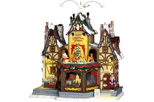 Lemax Holiday Hamlet Christmas Shoppe, with 4.5V Adaptor #55026