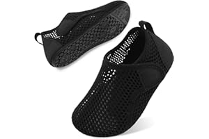 Besroad Kids Water Shoes Girls Boys Quick Dry Aqua Socks Barefoot Non Slip Beach Swim Surf Shoes
