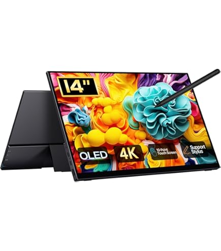 Amazon.com: VICTRACK 4K UHD Touchscreen Ultra Portable Monitor for
