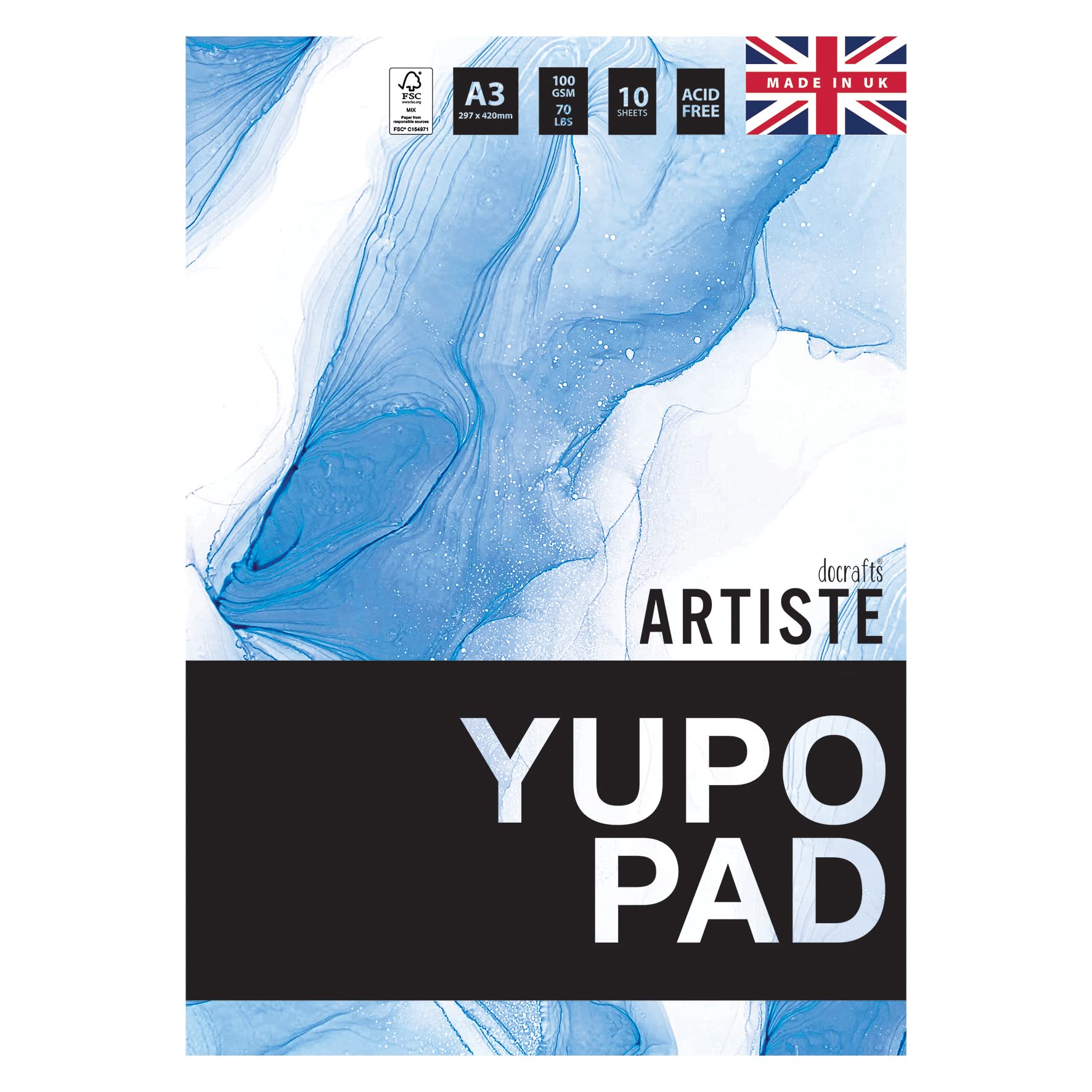 Artiste A3 YUPO Pad 100gsm 10 Sheets