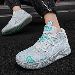 Wqsugnt Mens Multicolor High Top Basketball Shoes