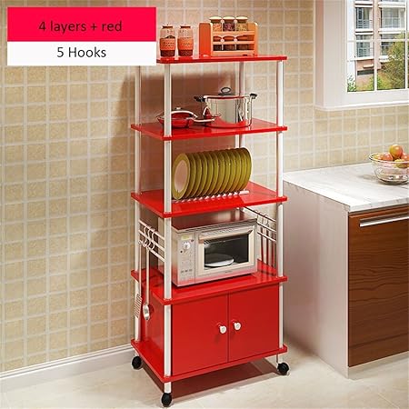 Muebles de cocina Creativo Horno de microondas Estante Multi ...