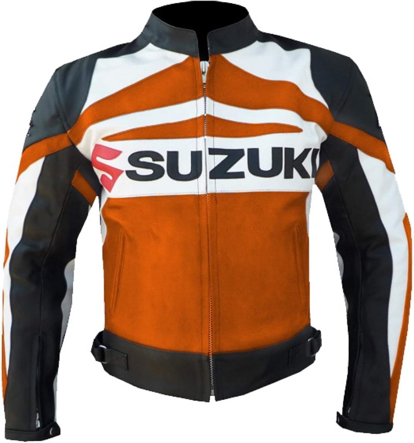 suzuki leather riding jacket