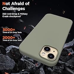 COFFKER for iPhone 13 Phone Case with [2X Screen