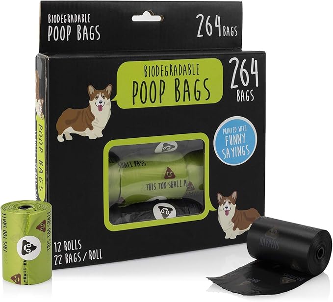 Precious Tails Poop Bags for Dogs, Biodegradable, Unscented