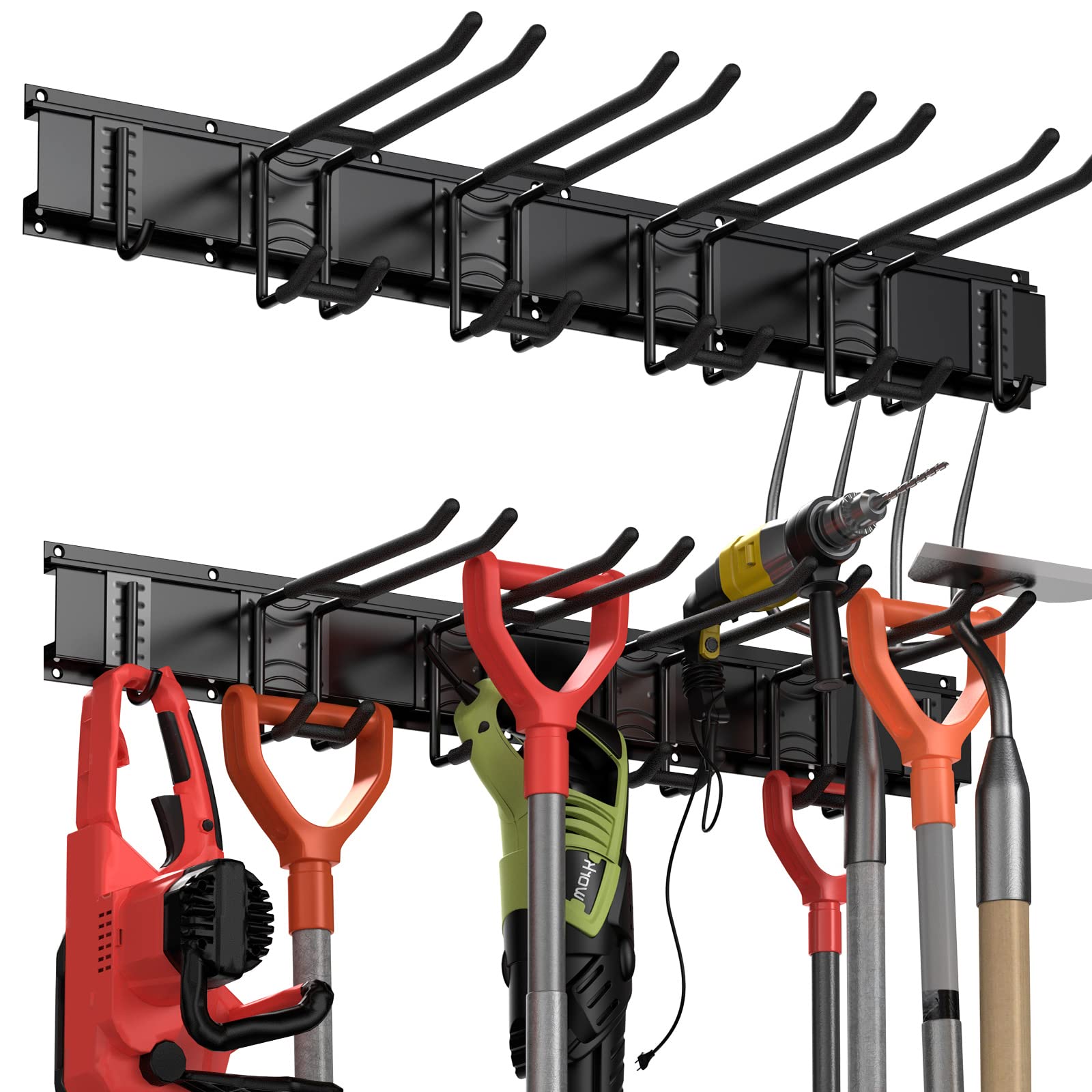 Break Rack Tools Mua Garage Tool Storage Rack, Garage Organizer Wall Mounted Storage ...