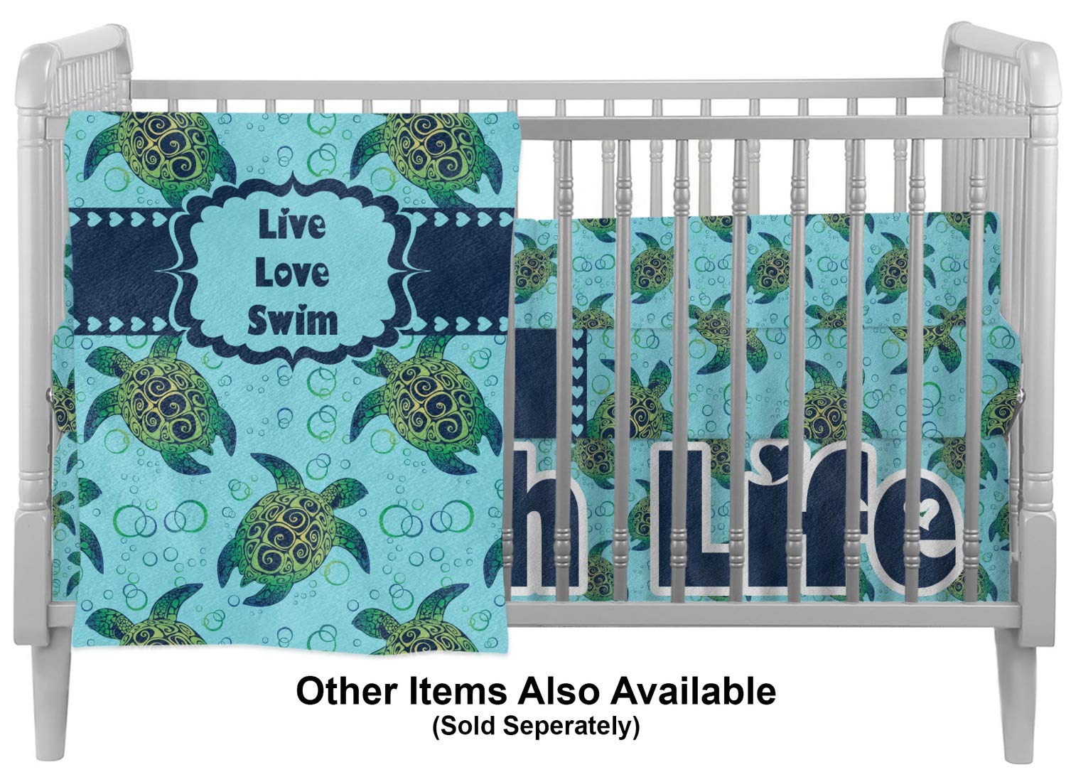 turtle baby comforter