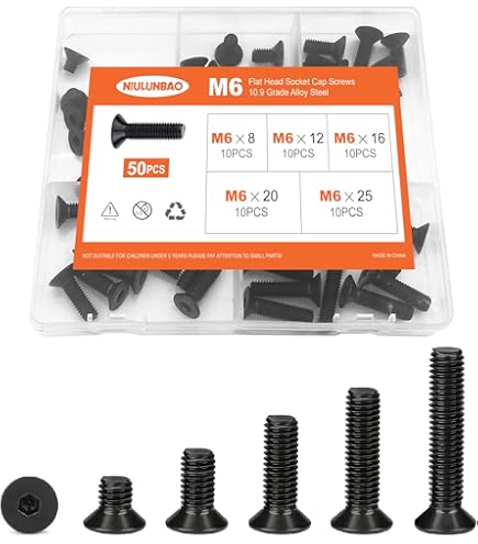 Sourcing Map M2 X 20mm Phillips Tornillo Sujetador Negro Para Portu00e1til Pc
