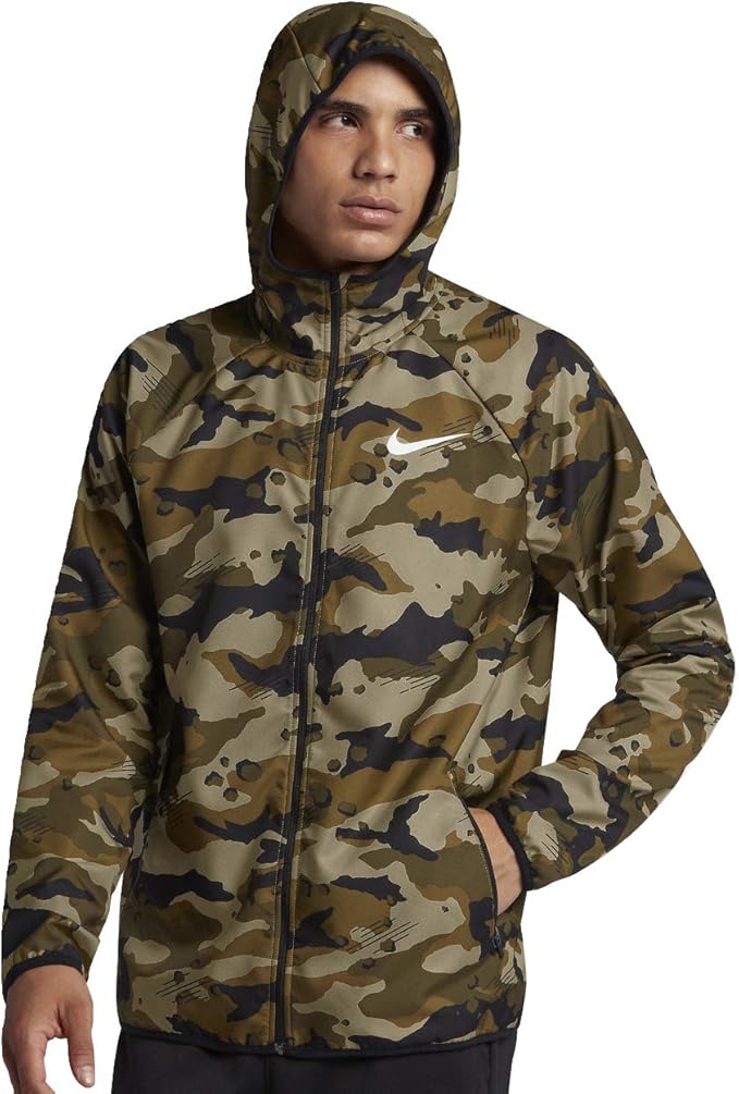 nike camo coat