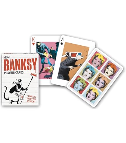 Amazon.com: Piatnik Banksy Playing Cards : Toys & Games
