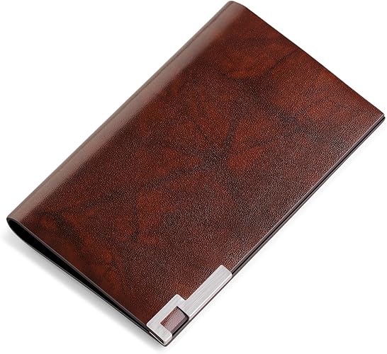 Amazon Williampolo 財布 メンズ 二つ折り ふたつ折り 大容量 レディース 人気 ブランド 薄型 ブラウン Williampolo ウィリアムポロ クレジットカードケース