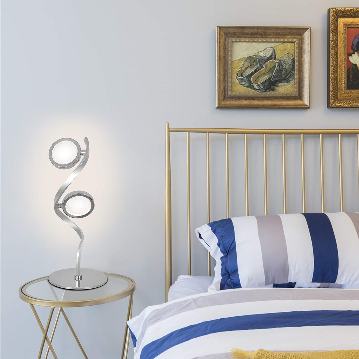 Iluminación de interior Lámpara de mesa LED SPARKSOR con forma de