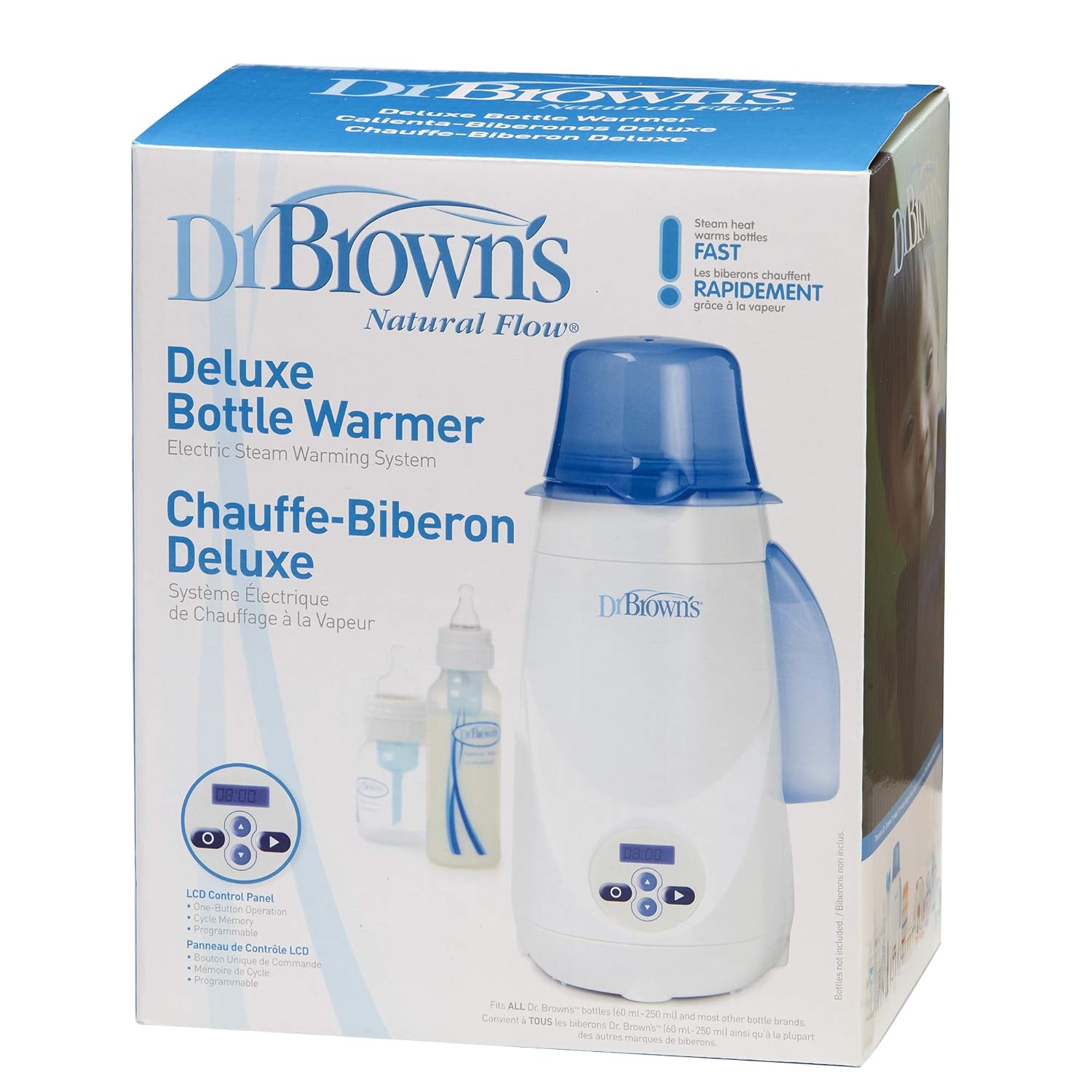 dr brown's natural flow bottle warmer