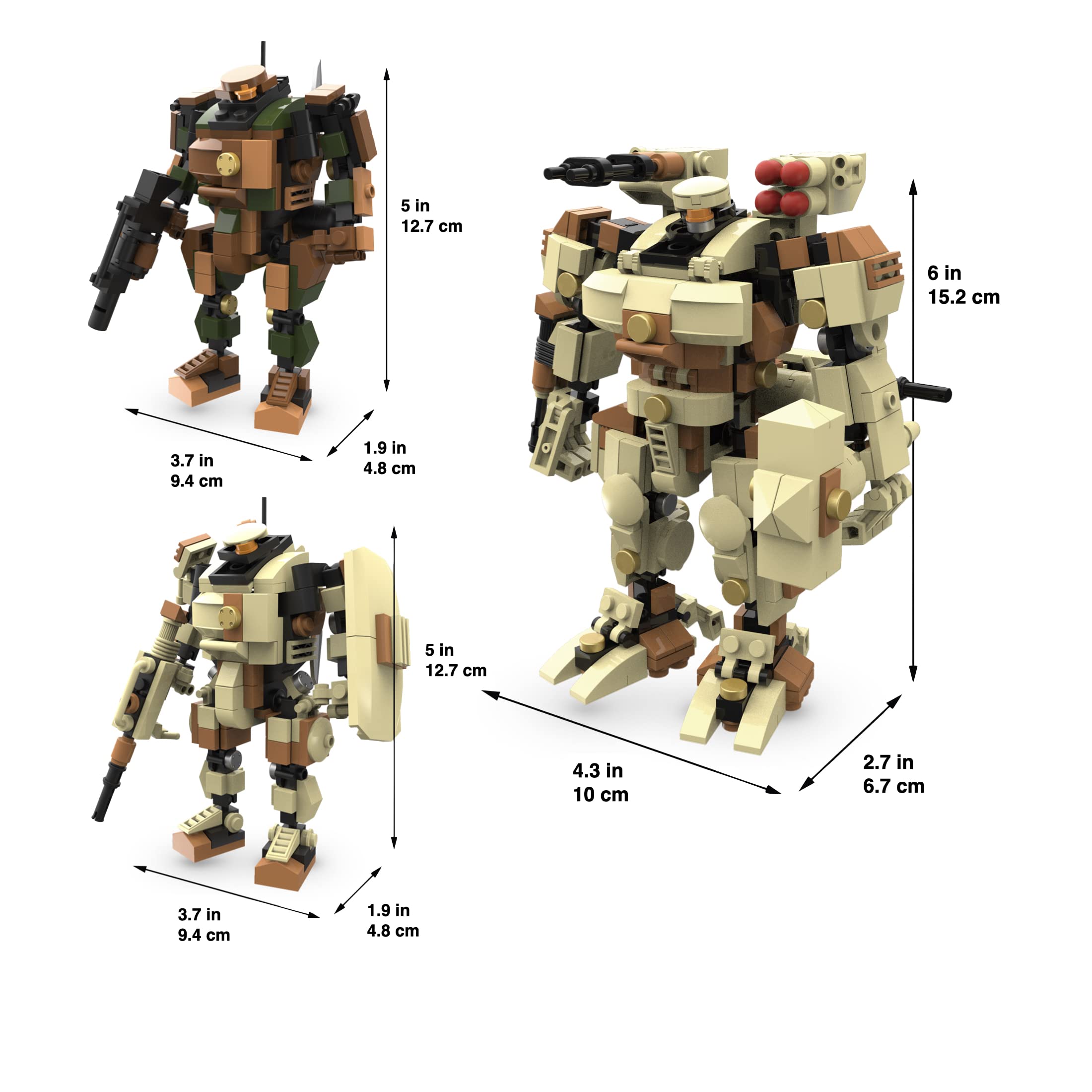 Mua Mecha Frame Mech Building Kits - Build Titan, Ranger, and Sergeant ...