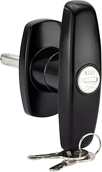 Amazon Com Recpro Truck Cap Lock T 323 Window Handle For Leer A R E Bauer K127 Cylinder Key Tonneau Cap Cover Lock T 323 Handle For Leer Century Bauer K127 Cylinder Key 1 Pack Automotive