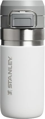 Stanley 1913 Quick Flip Stainless Steel Water Bottle 0.47L Keeps Cold 7h