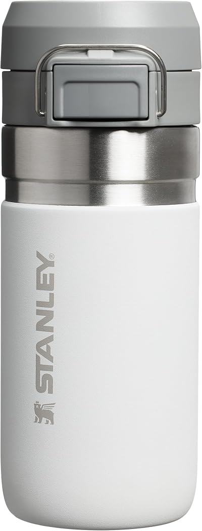 Stanley 1913 Quick Flip Stainless Steel Water Bottle 0.47L Keeps Cold 7h