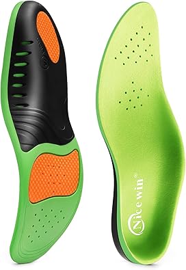 Amazon アーチサポート インソール スポーツ 衝撃吸収 中敷き 足底筋膜炎 男女兼用 偏平足 O脚 X脚矯 ワーク 立ち仕事用 インソール