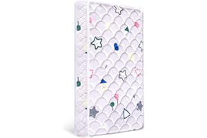 Tiankehan Premium Foam Crib & Toddler Mattress – Breathable, Non-Toxic, 100% Soft, Firm & Hypoallergenic – Fits Standard Full-Size Crib and Toddler Beds