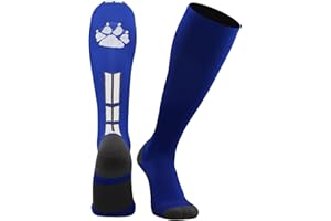 MadSportsStuff Wild Paw Socks for Football Softball Over the Calf Length Youth and Adult Boys Men Women Girls
