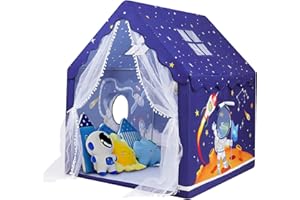 Kids Play Tent,Large Tent for Kids Indoor Outdoor,Breathable Children Playhouse with 4 Windows,Chirstmas Gift for Boys Girls 