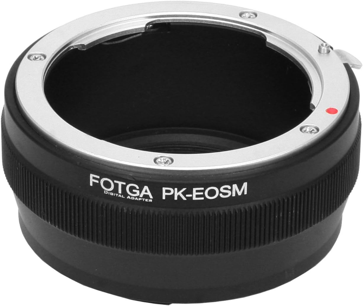 Fotga Adapter for Pentax PK K mount Lens to Canon EOS M Amazon.co.uk