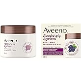 Aveeno Absolutely Ageless Night Cream/Aveeno Absolutely Ageless Restorative Night Cream, Anti Aging Moisturizer, Vitamins, Bl