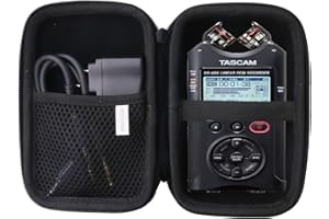 waiyu Hard Carrying Case for Tascam DR-40X Four-Track Digital Audio Recorder