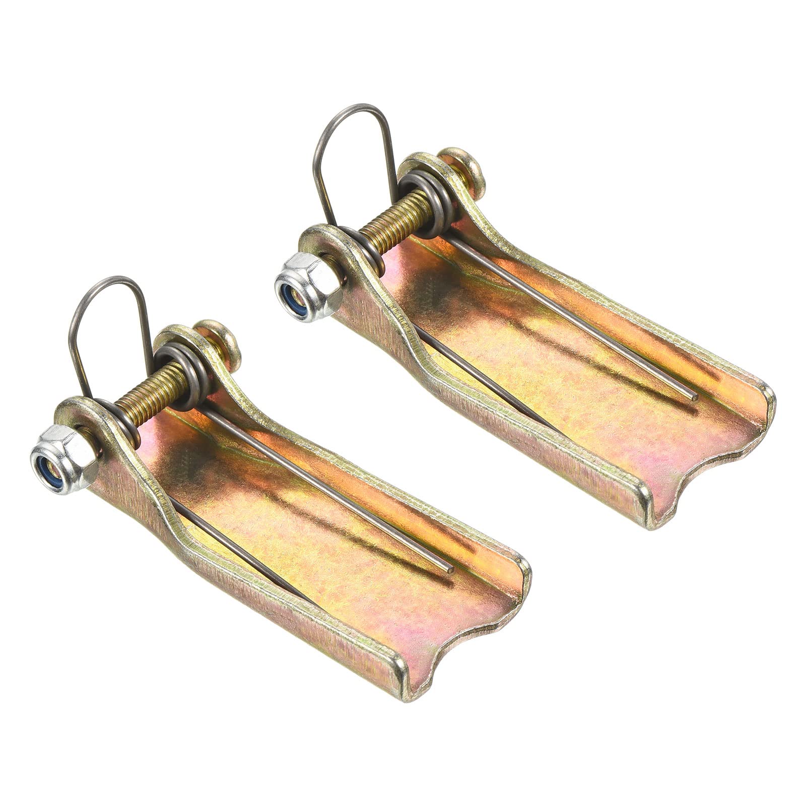 PATIKIL 2 Inch Replacement Hooks Latch, 2 Pack Metal Towing Receiver Hitch for Clevis Hook Trailer, Zinc Color