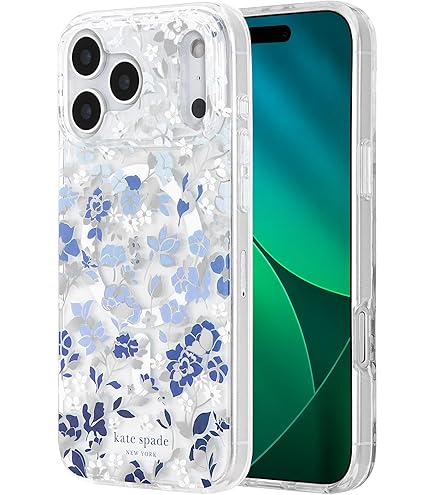新品kate spade⭐️iPhone16 PRO リング付きスマホケース青花 Amazon.com: kate spade new york iPhone 16 Pro Max Case