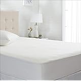 Amazon Basics Conscious Series Cool-Touch Rayon Bamboo Mattress Protector - Queen