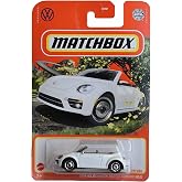 Matchbox 2019 Volkswagens Beetle Convertible, [White] 27/100