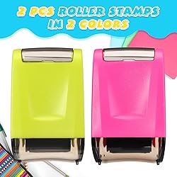 Sherr 2 Handwriting Line Stamp Roller Dashed