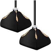 DECOHS 2 Sets Beach Umbrella Base Weight- 600D Oxford Cloth Sun Umbrella Fillable Weights Sand Bags- Heavy Duty Beach Umbrella Stand Sand Anchor for Outdoor Patio Garden