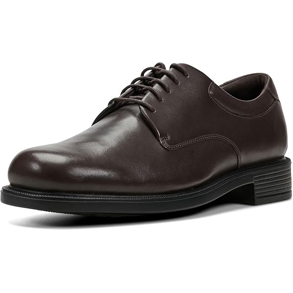 Amazon.com | Rockport Mens Cedric Black Leather 7 Wide