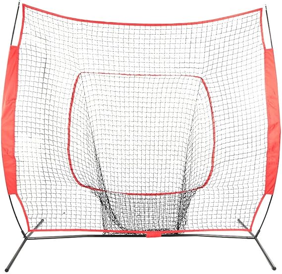 VGEBY1 Übendes Netz des Baseballs, bewegliche 7 * 7FT Softball-Praxis