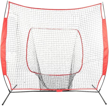 VGEBY1 Übendes Netz des Baseballs, bewegliche 7 * 7FT Softball-Praxis
