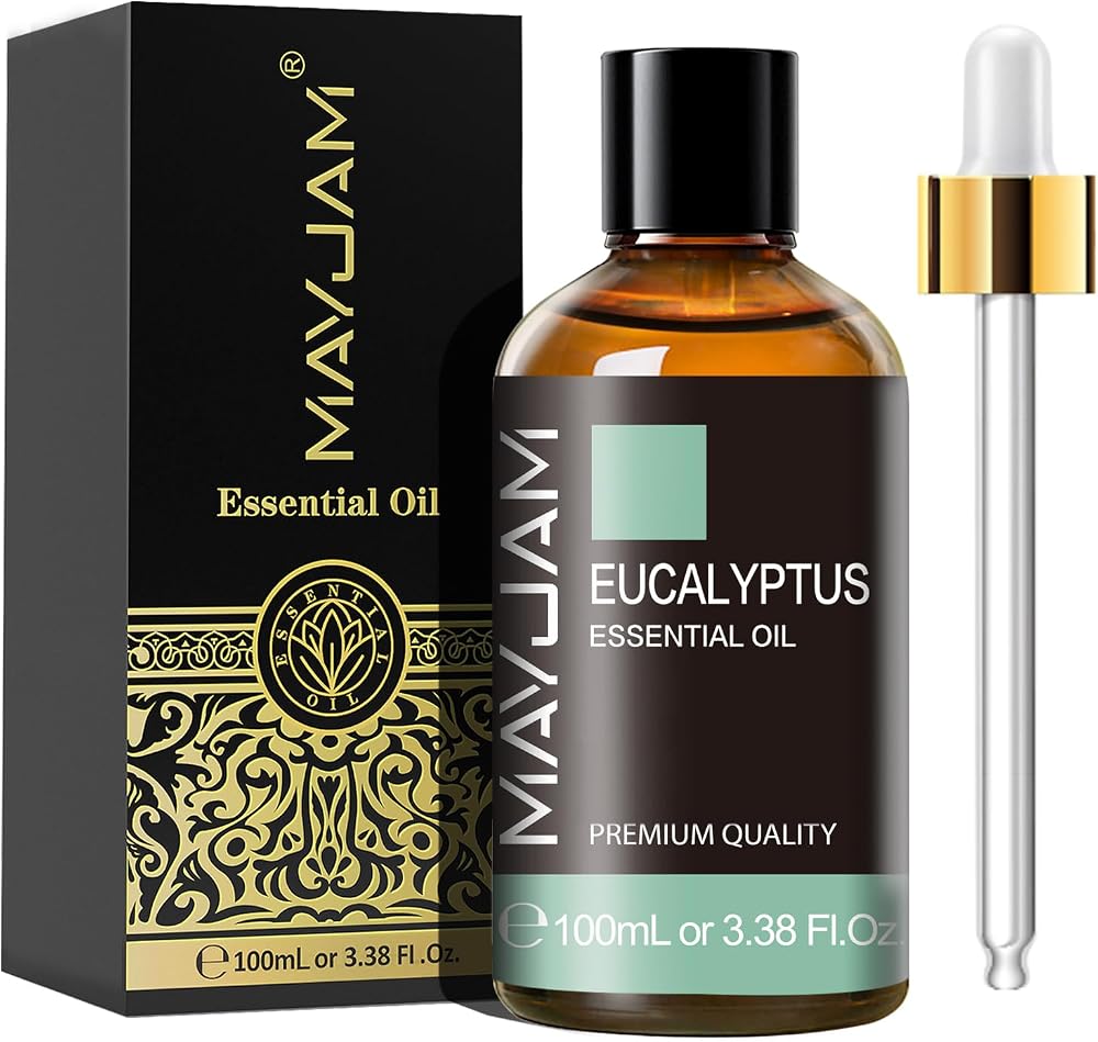 MAYJAM Eucalyptus Essential Oils 100ML for Diffuser Humidifier DIY