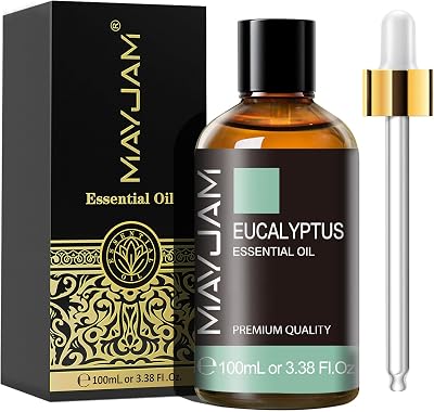 MAYJAM Eucalyptus Essential Oils 100ML for Diffuser Humidifier DIY